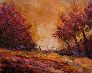 Autumn light - Pol Ledent's paintings