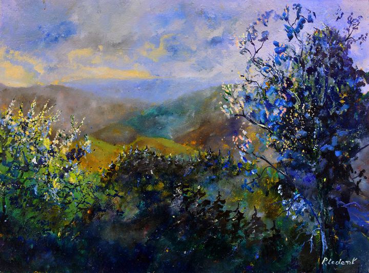 Looking at the hills - Pol Ledent's paintings