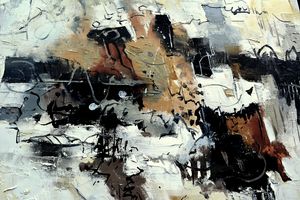 Black and white memories - Pol Ledent's paintings