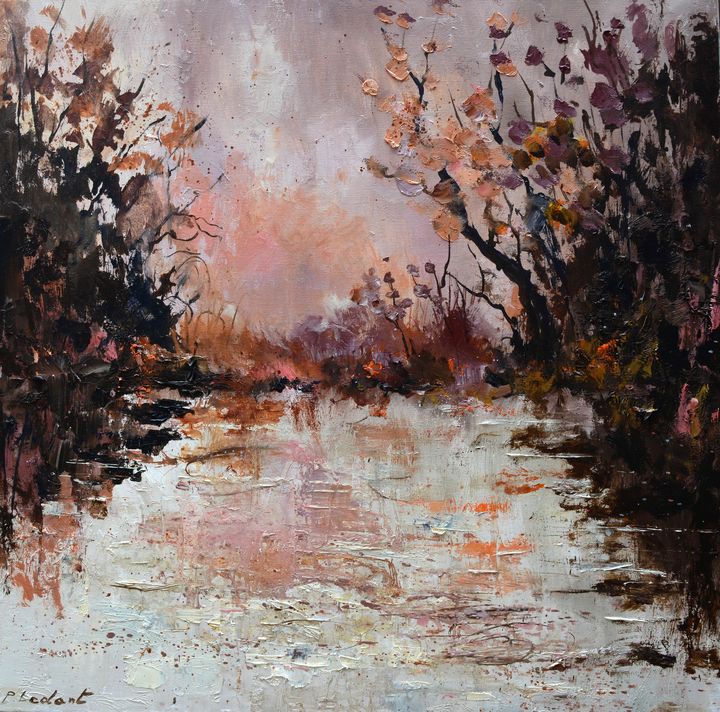 Pink waters - Pol Ledent's paintings