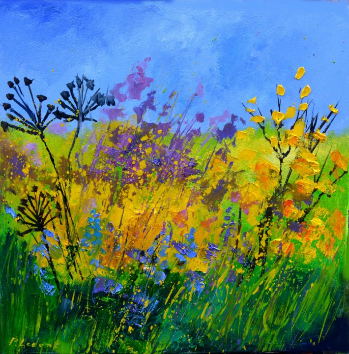 Flower power - Pol Ledent's paintings