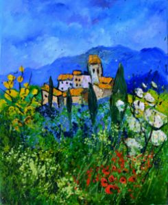 My colourful Provence - Pol Ledent's paintings