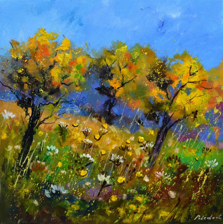 Rich autumn colours - Pol Ledent's paintings