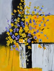Yellow still life - Pol Ledent's paintings