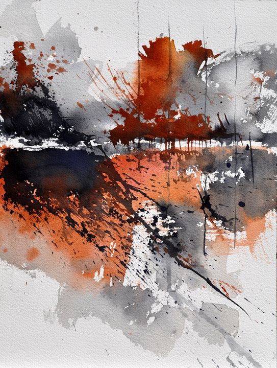 watercolor abstract 2180 - Pol Ledent's paintings