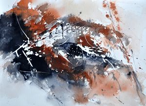 watercolor abstract 2545 - Pol Ledent's paintings
