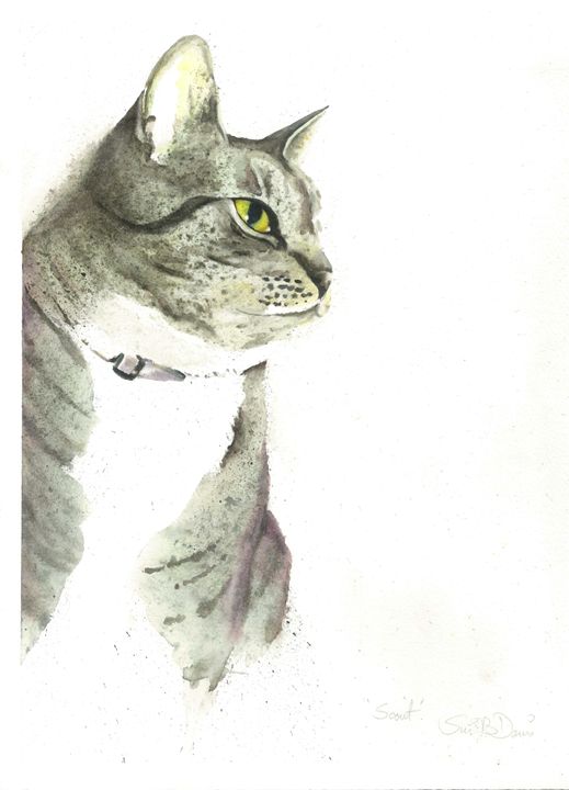 Scout - Watercolors by Susi