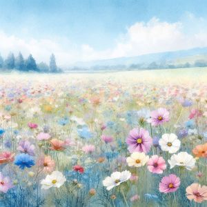 Night Sky - Ok003 - Paintings & Prints, Landscapes & Nature
