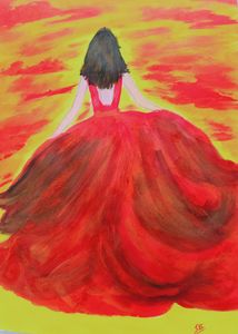 Lady in Red