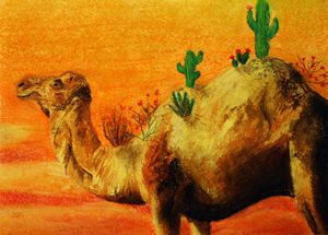 Camel with a Burden - FoxAlyssa Art