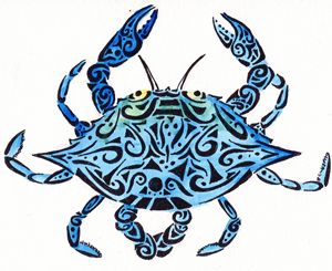 Tribal Blue Crab