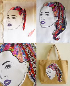 KATY PERRY Iconic Canvas Tote