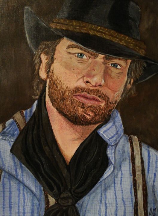 Arthur Morgan Roster Portrait by Bebex124 on DeviantArt