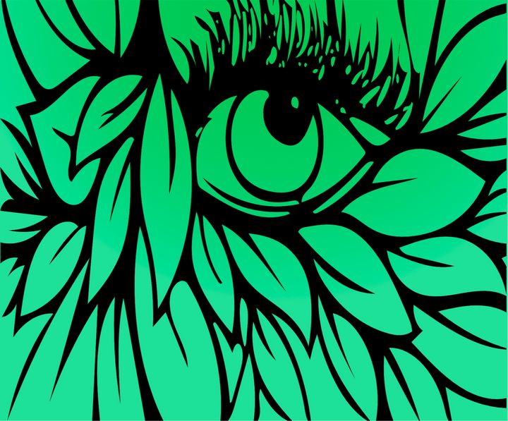 Green eye - SA Sarah Ann