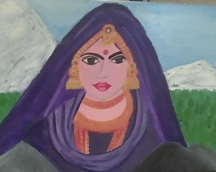 Rajasthani lady -  Kotti.priya