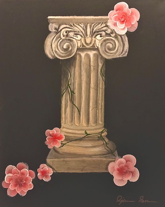 greek column Oj's handwork Paintings & Prints, Buildings & Architecture, Architectural