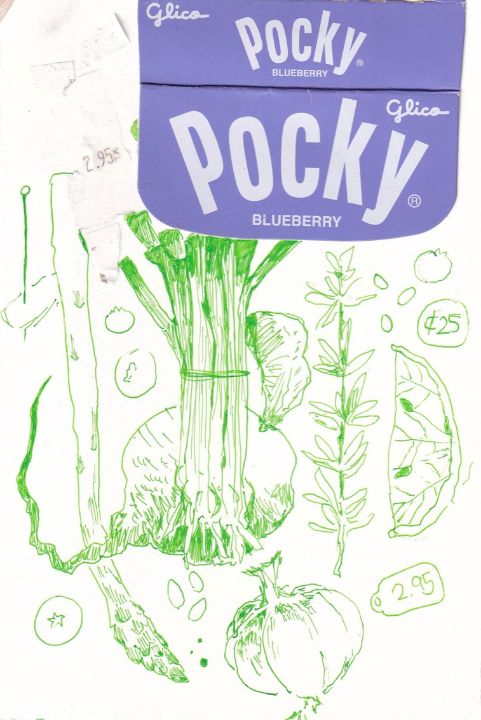 Sketchbook #4 - Underbrush Studios - Paintings & Prints, Food & Beverage,  Vegetables, Leafy Green Vegetables - ArtPal