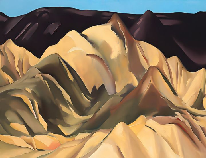 Near Abiquiu , New Mexico - Timeless-Artworks - Paintings & Prints ...