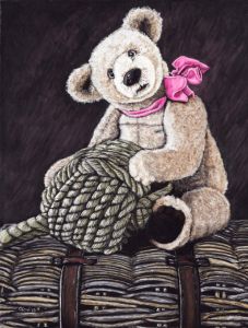 My First Teddy - Carol Kent Fine Art