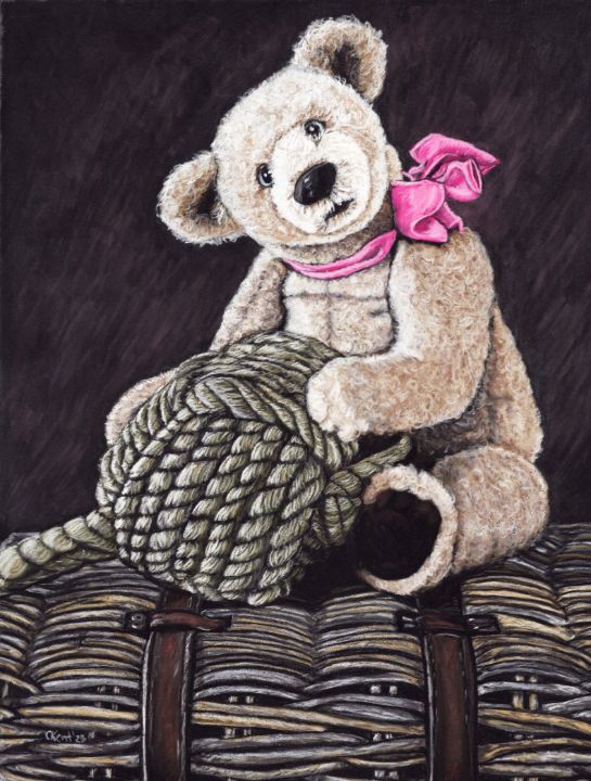 My First Teddy - Carol Kent Fine Art