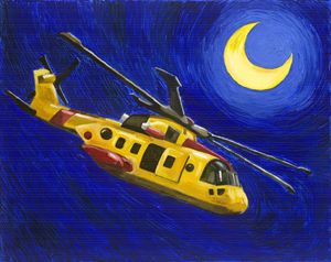 Starry Night Way Over The Rhone - Rich Janney Artwork