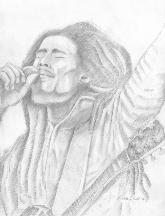 How I draw Bob Marley - YouTube