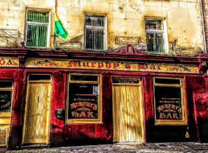 Galway pub fronts art