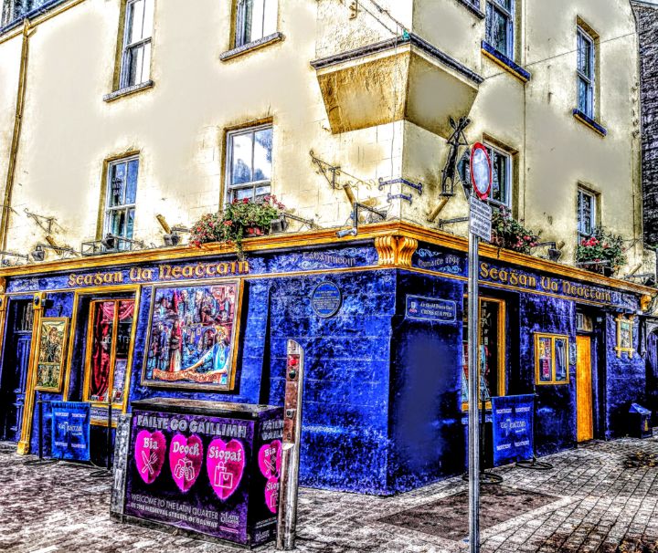 Neachtains pub Galway art - www.pixi-arts.com