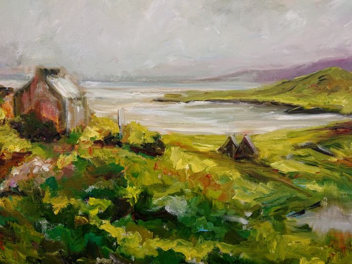 The cottage in banshees of inisherin - www.pixi-arts.com