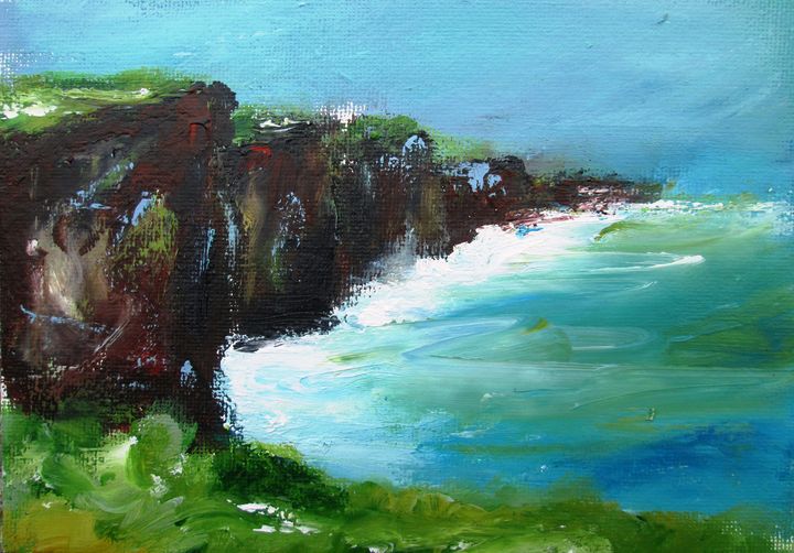 cliffs of moher county clare ireland - www.pixi-arts.com