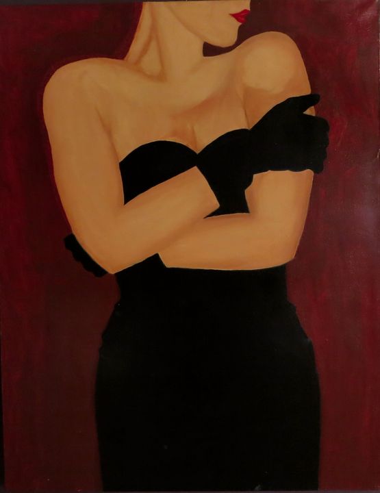 lady in black - Riley+Mallette Fine Art