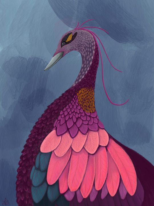 Bougie Bird - Silver Mingo Arts - Digital Art & AI, Animals
