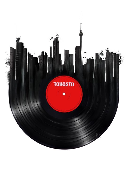 Vinyl Record Toronto - Patricia Sampaio - Drawings & Illustration ...