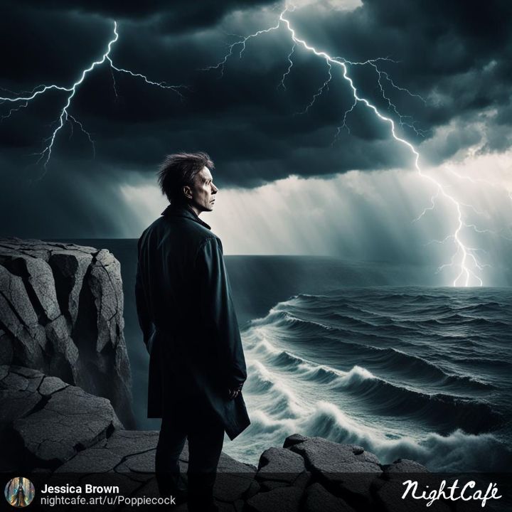 Lost in the storm - Poppiecock - Digital Art & AI, People