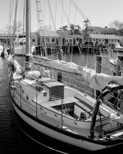Sailing Boat, Nantucket, USA