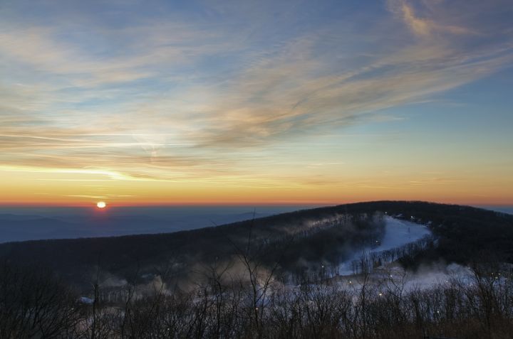 Sunrise Over Wintergreen - Sean Toler Photo
