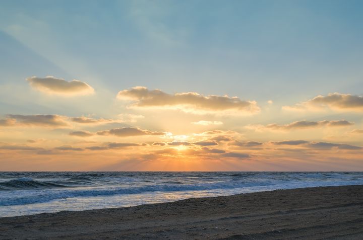 Sunlit Waves and Sand - Sean Toler Photo - Photography, Landscapes ...