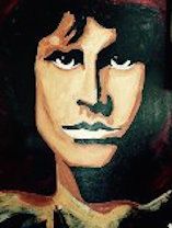 Jim Morrison - Eyes on the wall