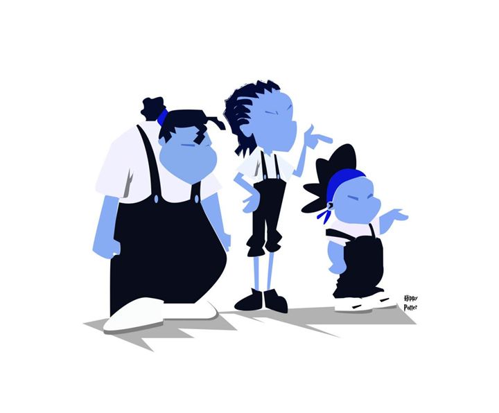 The Gross Sisters - Hippy Potter - Digital Art, People & Figures,  Animation, Anime, & Comics, Animation - ArtPal