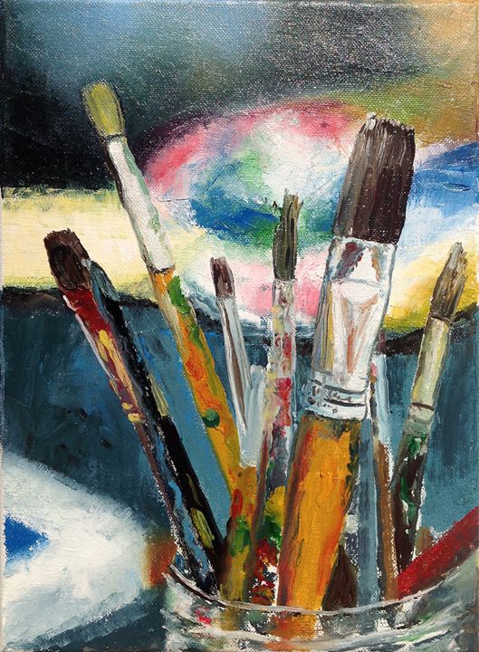 Paintbrushes - Brandonorbanoskyart.com