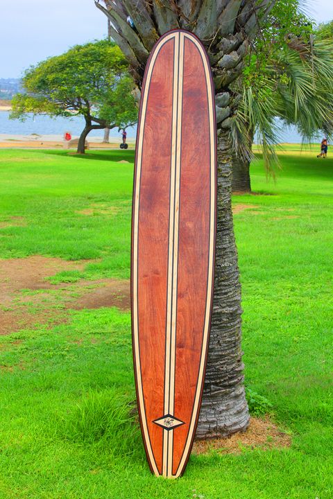 7 Foot Wood Wall Art Surfboard Decor Hawaiijoessurfboards