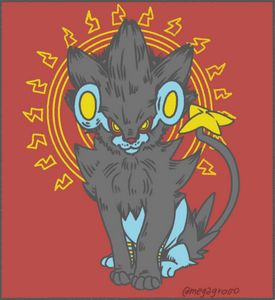 Angry luxray