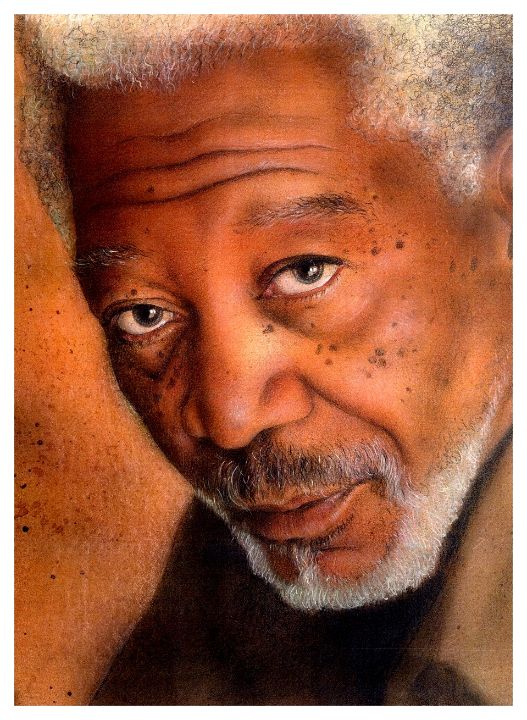 Morgan Freeman - James Shepard Arts