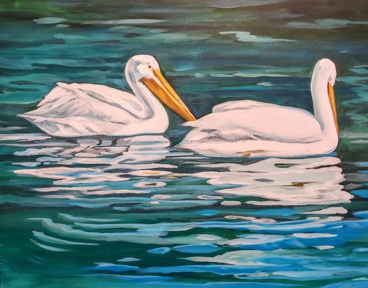 Pelicans - James Shepard Arts