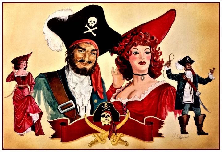 PIRATES DISNEYLAND - James Shepard Arts