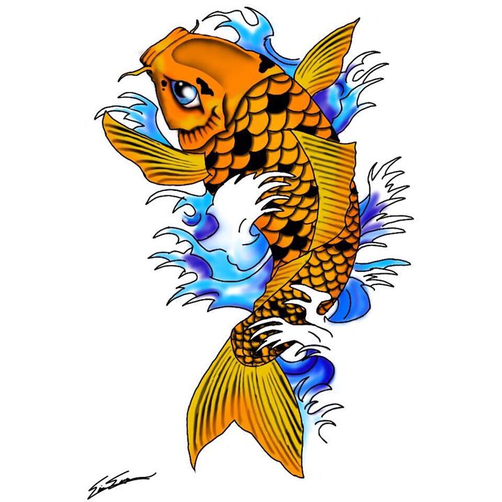 Koi - The Mustang Artist - Digital Art & AI, Animals, Birds, & Fish ...