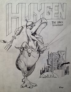 Huygen the Space Dinosaur