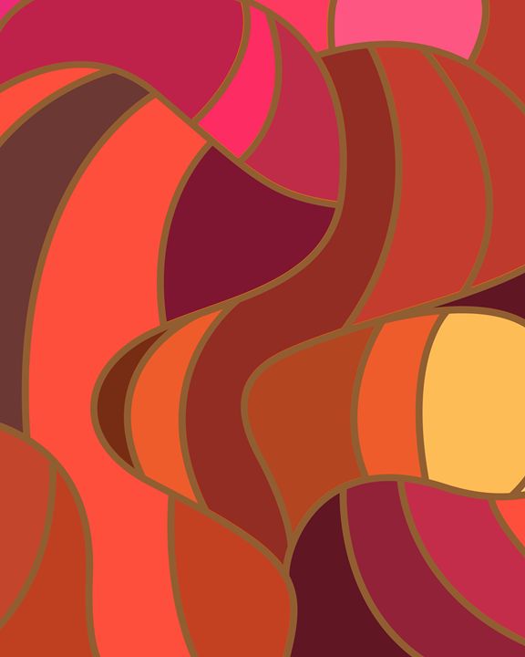 Phoenix Rekindle Vincent Victor Digital Art, Abstract, Color ArtPal