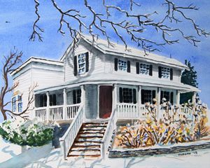 the Steiner Homestead - Douglas Hudson Art