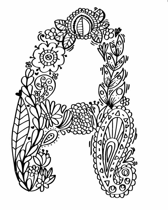  Alphabet  A doodle  art  Elephant Bell Drawings 